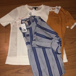 BNWT FOREVER 21 bundle!!! 3 tops! Sz.XS/S